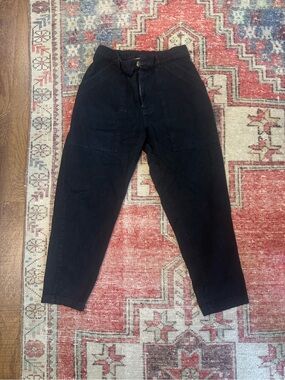 Big Bud Press Black Straight-Leg Utility Pants